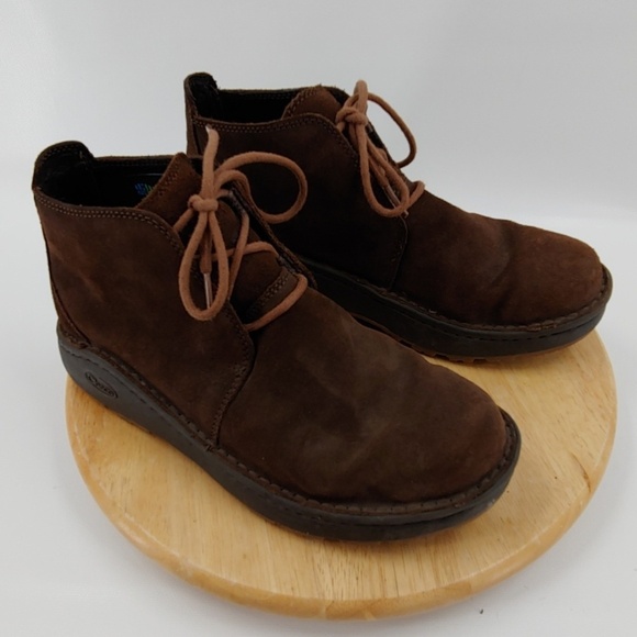 Chaco Otis Nurl Ankle Boots suede vibram 8.5 main image 7